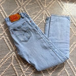 501 Men’s Levi’s 32X32 Light wash jeans